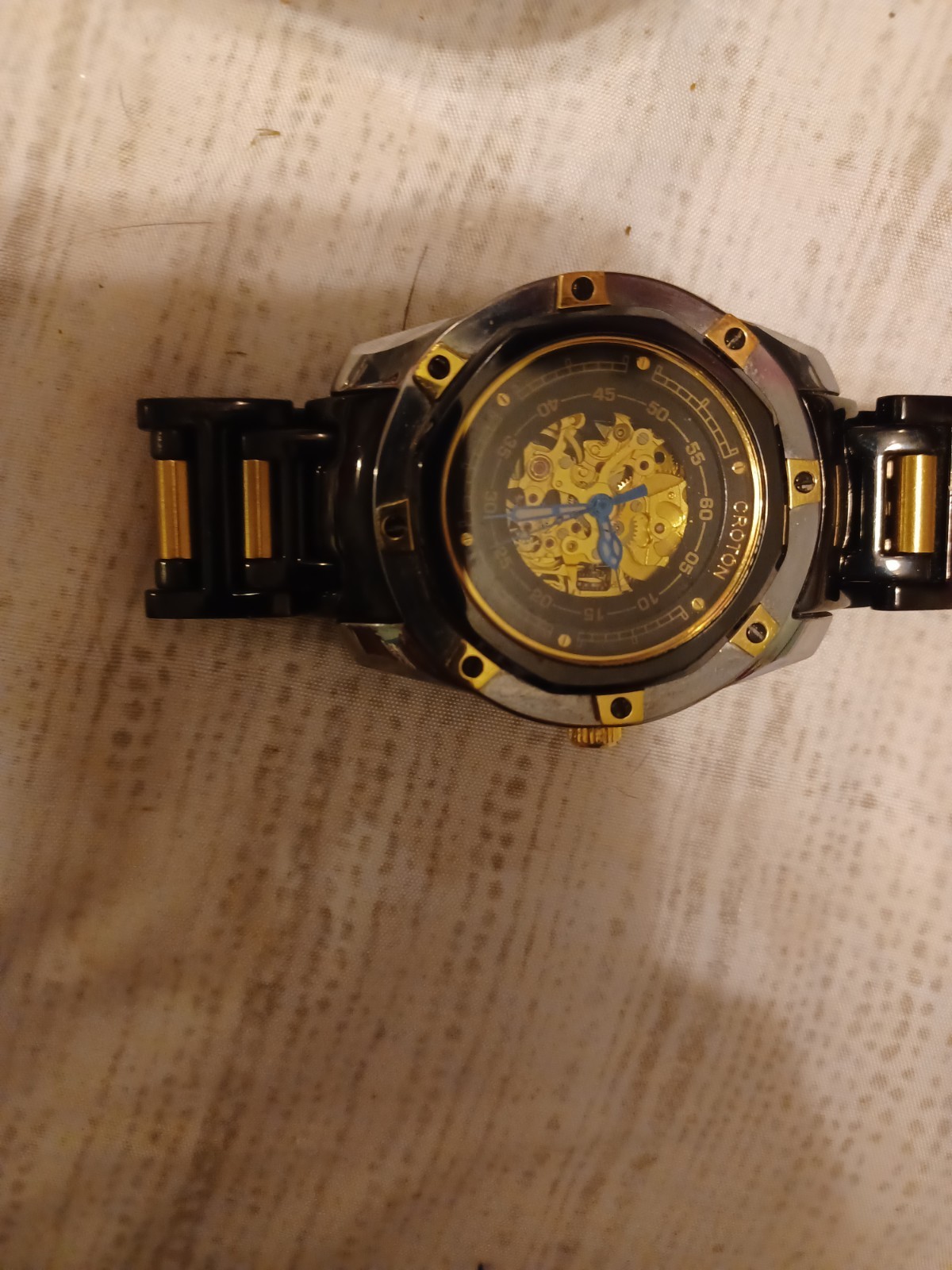 Croton Skeleton Dial Automatic Mechanical Wristwa… - image 4