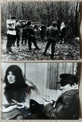 KARABINIERI Jean-Luc Godard Roberto Rossellini 2 orig. Pressefotos