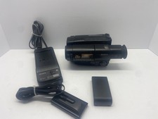 Sony CCD-TR66 Standard Definition Video8 Camcorder Black w/ Battery Charger