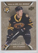 2020-21 Upper Deck AHL All-Rookie Team Gold 17/25 Jack Studnicka #204 i6j