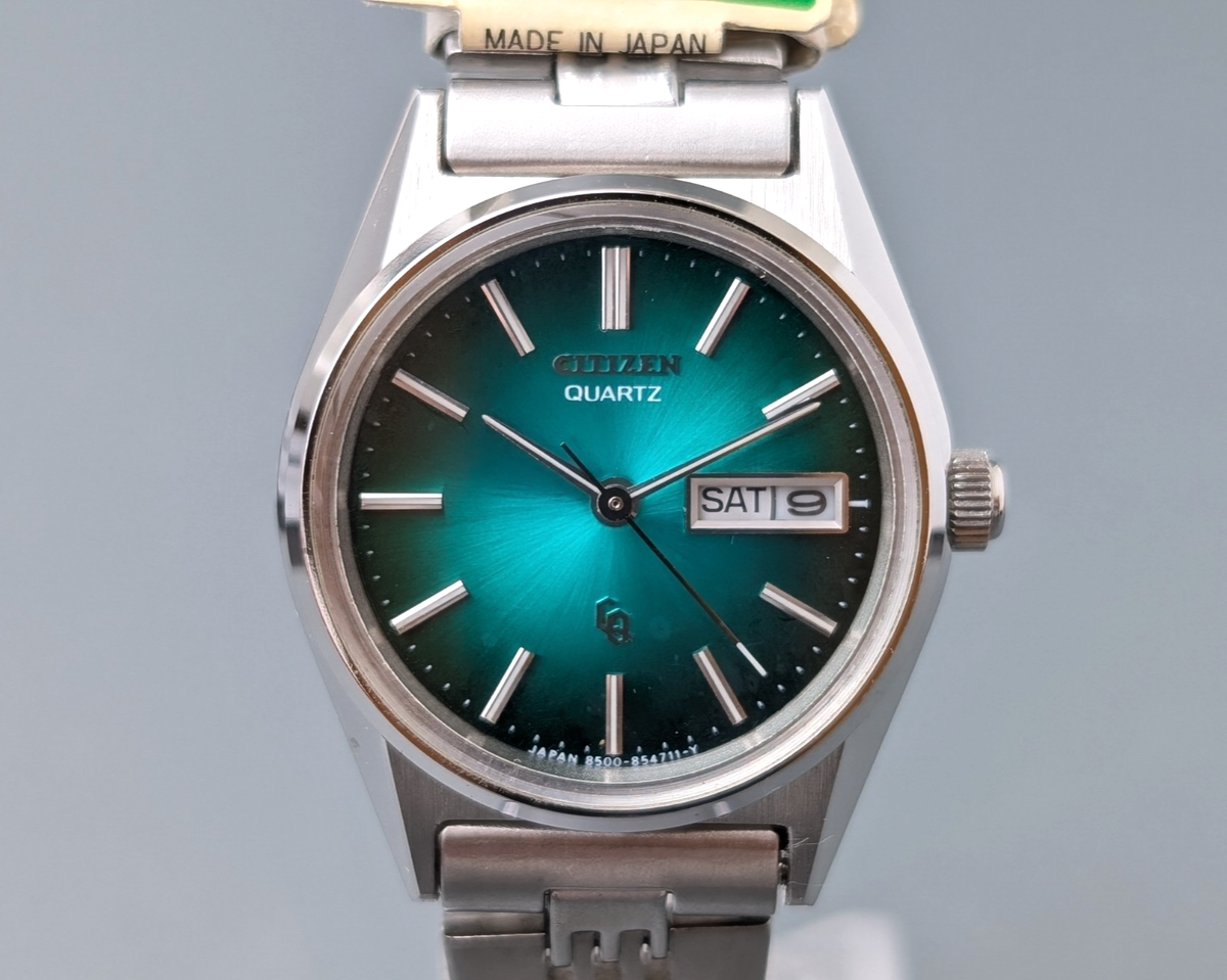 1970's CITIZEN Ref. 4-852192 Y Blue Dial Quartz Women Watch
