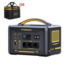 VTOMAN JUMP 2200 Tragbare Powerstation 2200W Solargenerator 1548Wh LiFeP04 Akku