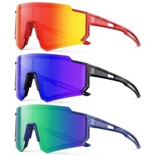 Kids Polarized Baseball Sunglasses - Sports Polarized Sunglasses Softball Cyc...