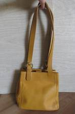 Coach Waverly Soho Yellow Leather Purse Buckle Shoulder Bag 4157 Marks READ