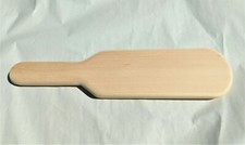 Wooden Spanking Paddle Unfinished 13 Inch lon...