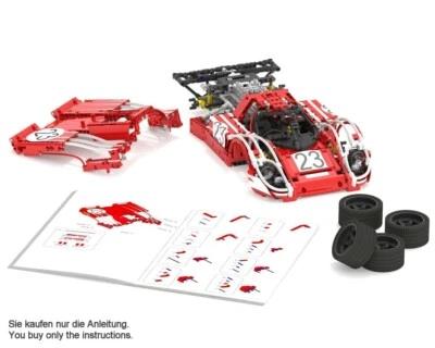 Lego Technik Bauanleitung für einen Porsche 917K No23 - Bild 1 von 4