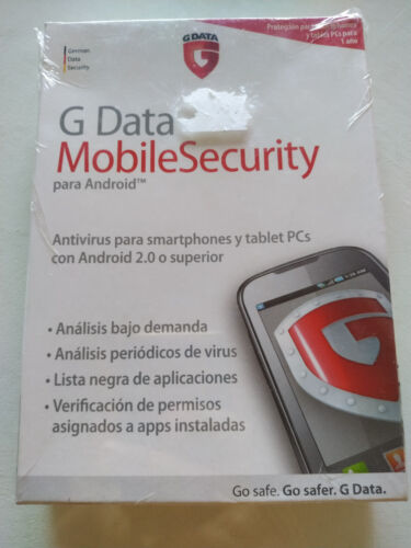 G Data Mobile Security Android Tablet - 1 PC + 1 año - Activation Licence Clé Am