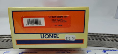 Lionel # 6-19996- 2001 - Fiera del Giocattolo di New York - Box Car - Nuovo con scatola - Foto 3 di 3