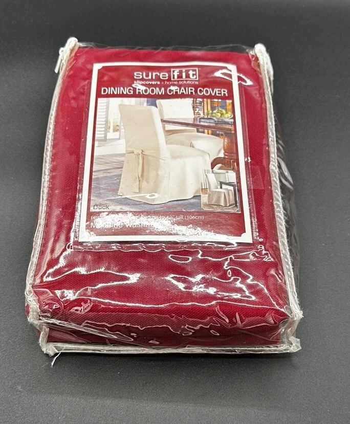 Novas capas de cadeira de algodão lona pato longa sala de jantar, cadeira de jantar - Imagem 2 de 4