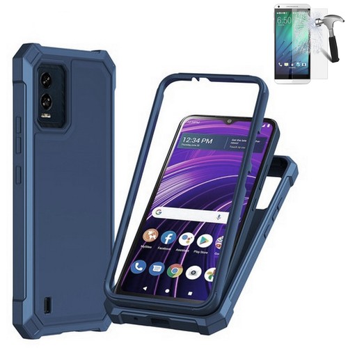 Phone Case for Blu View Speed 5G (B1550VL) Full Body Shock Absorbing Cover - Photo 10 sur 17