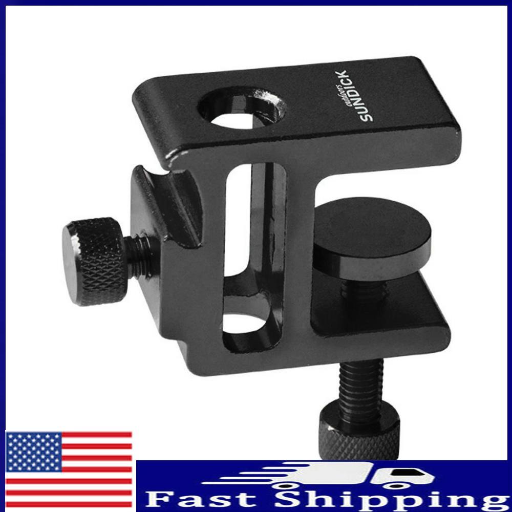 Desk Light Clamp Adjustable Height Camping Folding Hanging Lamp Pole for Table