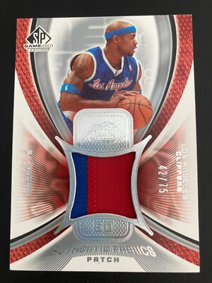 2005-06 SP Game Used Edition Authentic Fabrics Patch AFP-CM Corey Maggette ed/75