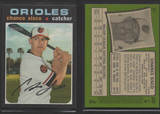 2020 Topps Heritage FLIP STOCK *** CHANCE SISCO  RC #357  Short Print  MINT