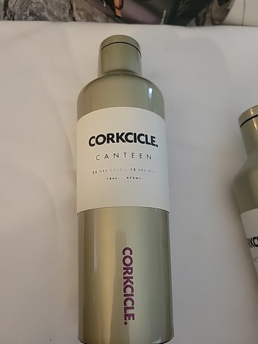 Cantine Isotherme Corkcicle 16 Oz, édition Glampagne, Neuve