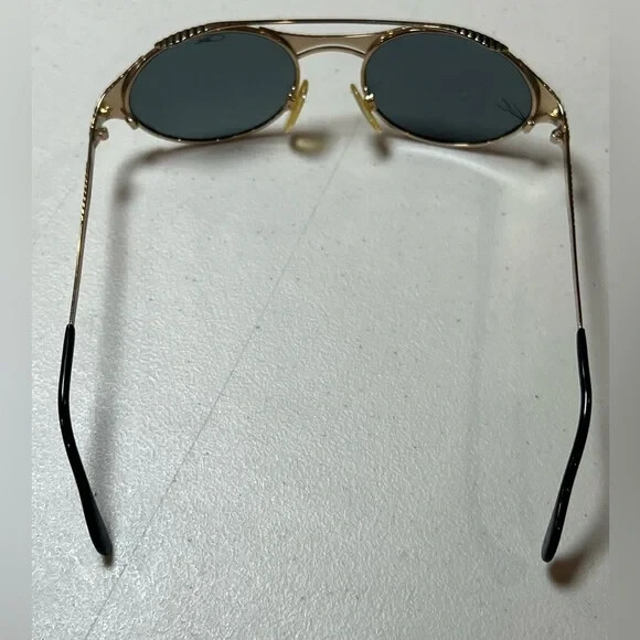 CAZAL Vintage Retro Made in Germany Gold Schwartz Oval  display picture 2