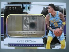2017 Panini Impeccable Kyle Kuzma Rookie Rc 1 oz Silver Bar NBA Logoman 1/16