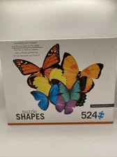 butterfly shapes puzzle paper house 524 piece