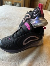 Nike Air Max 720 CD2047-001 Women s Size US-6 Black/Laser Fuchsia