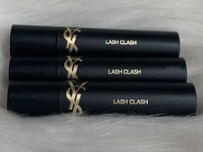 3 x Yves Saint Laurent YSL Lash Clash Extreme Volume Mascara 0.06oz Each Mini Sz