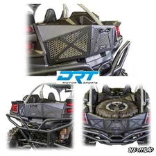 DRT Motorsports Kawasaki KRX 1000 / 4 2020+ Fixed Bed Tailgate Tire Carrier