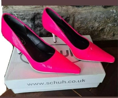 hot pink court heels