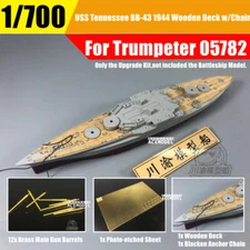 1/700 USS Tennessee BB-43 1944 Battleship Super Upgrade Set for Trumpeter 05782