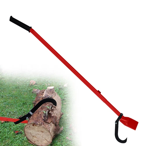 130cm-Schwerlast Fällheber mit Wendehaken Fällhilfe Wendehilfe Stammheber Stahl