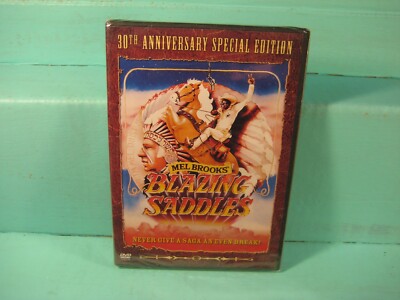 Blazing Saddles 30th Anniversary Special Edition Mel Brooks Western Film Sealed