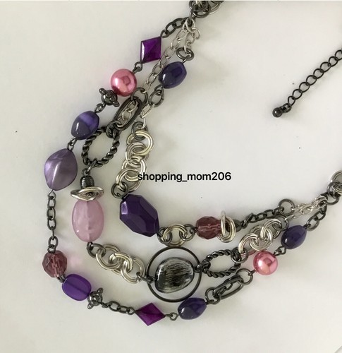Glass \u0026 Resin Beads Necklace 16 