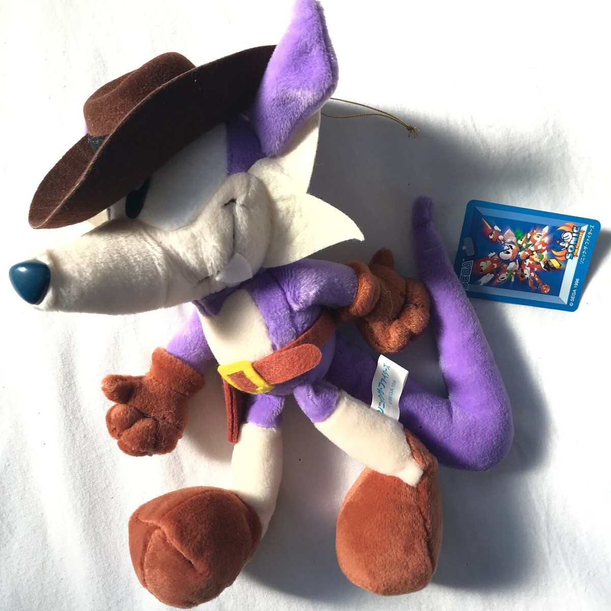 ソニック・ザ・ファイターズ ぬいぐるみ ファング・ザ・スナイパー 1997年 ファング ぬいぐるみ ソニック・ザ・ファイターズ - メルカリ