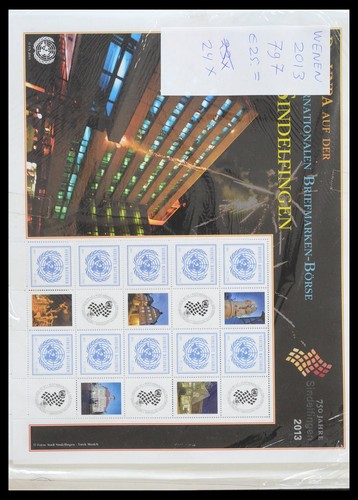 UNITED NATIONS UNO 2006-2019! Personalised 930x SHEETS Stamp Collection - Picture 12 of 12