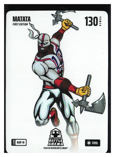 Bo Jackson Battle Arena Matata Ronald Acuna Jr. Blizzard Steel Battlefoil