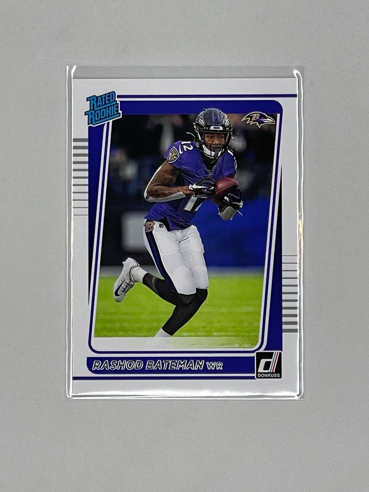 2021 Donruss #265 Rashod Bateman Rated Rookie Rookie Card
