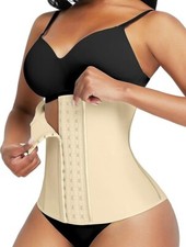 FeelinGirl Waist Trainer Women Tummy Control Workout Slimming Body Shaper