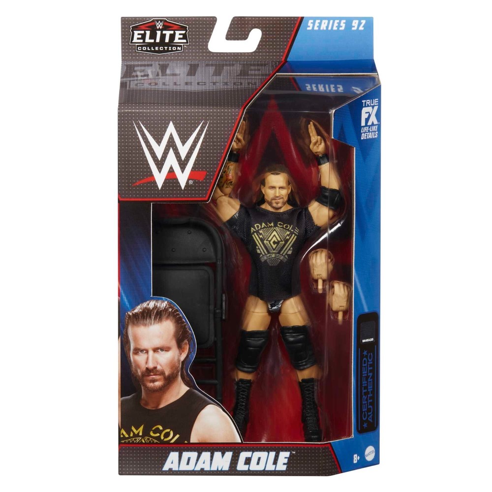 WWE Adam Cole Elite Collection Action Figure with Accessories