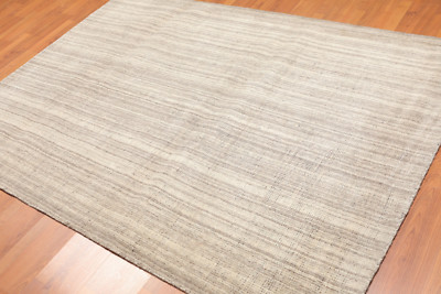 5'4'' x 7'6'' Handmade Wool Traditional Oriental Area Rug Contemporary Beige