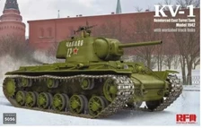 Rye Field 1/35 KV-1 Reinforced Cast Turret Tank Model 1942 with #RM-5056 📌USA📌