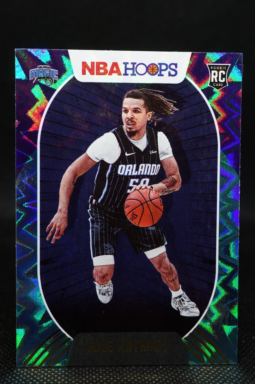 2020-21 NBA Hoops Teal Explosion #234 Cole Anthony ROOKIE RC - MAGIC Invest