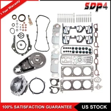 Timing Chain Kit Water Pump Full Gasket Bolt Set 3.4 For 05 Chevrolet Venture LS
