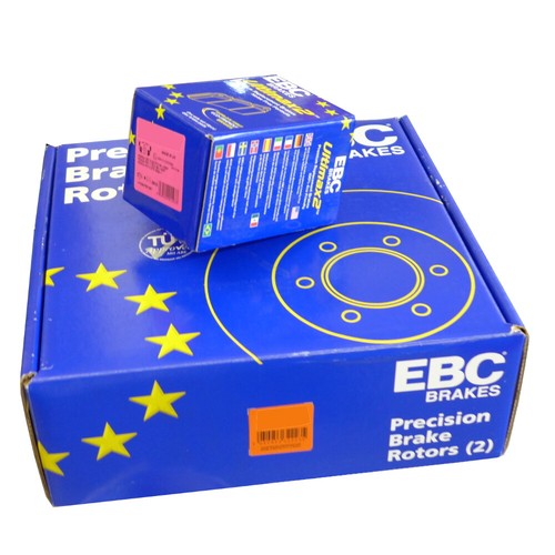 EBC B10 Kit de Frenos Trasero Pastillas Discos para A3 Altea Leon Octavia Touran - Imagen 4 de 4