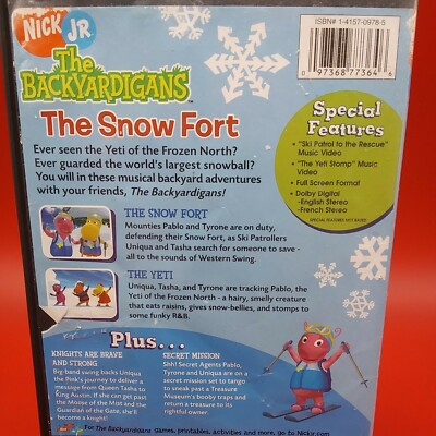 The Backyardigans - The Snow Fort - DVD - Jordan Coleman,Gianna