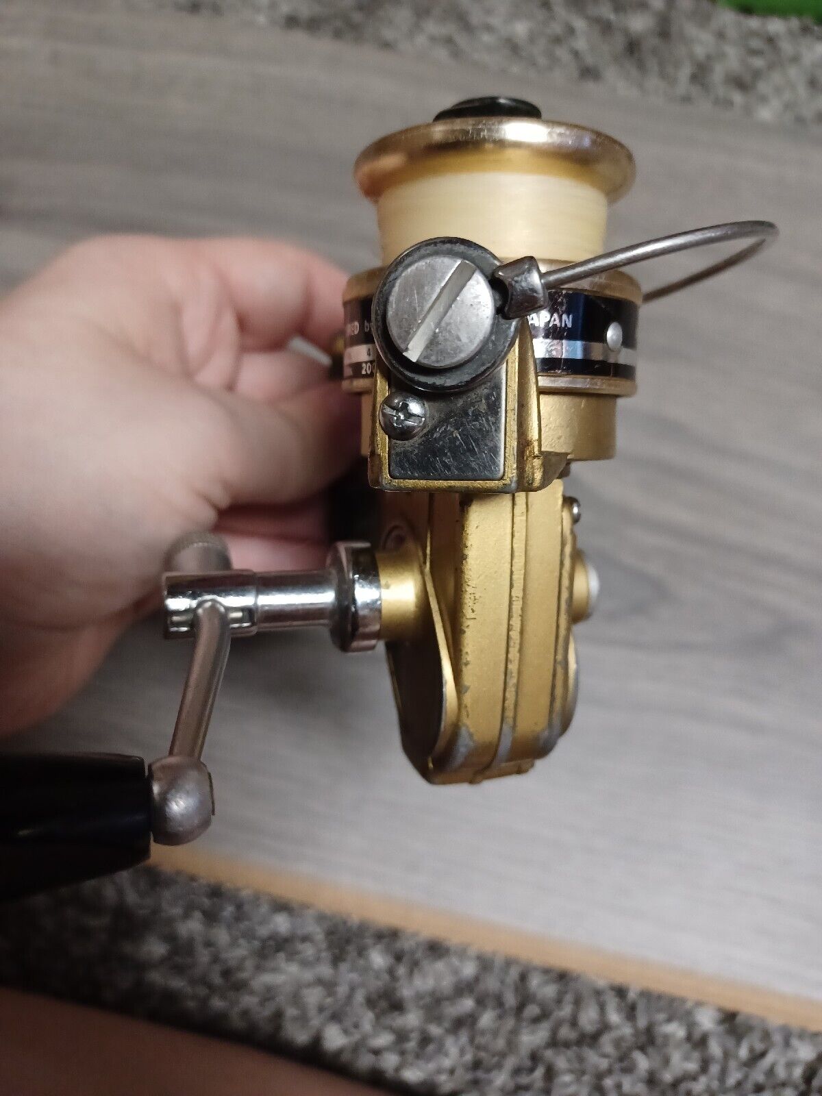 Vintage Daiwa Gold GS-1 Spinning Reel