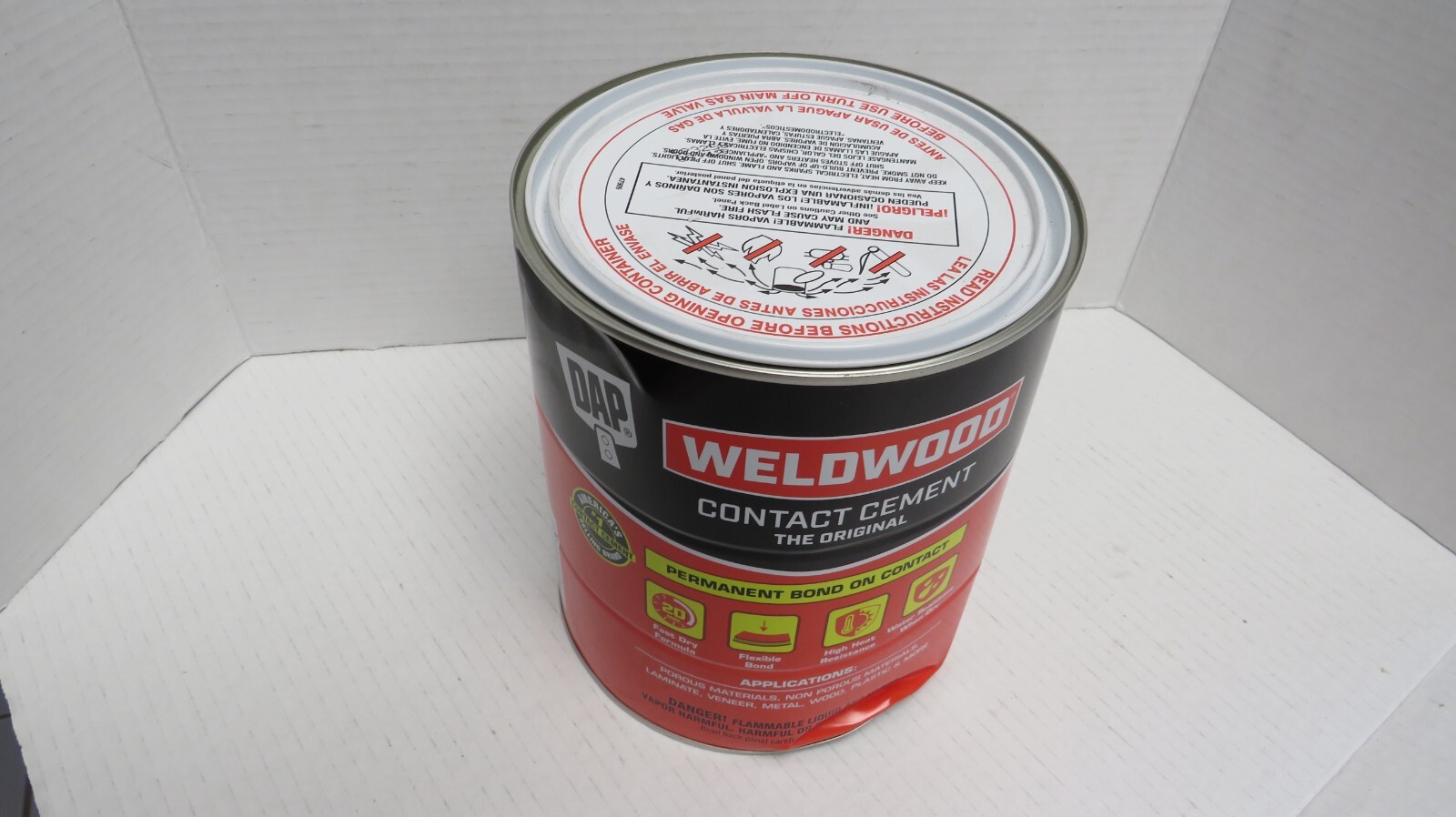 DAP WELDWOOD 1GALLON THE ORIGINAL CONTACT CEMENT 00273 DAP WELDWOOD *1