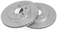 2X A.B.S. 18228 Bremsscheibe Vorne FüR Daihatsu