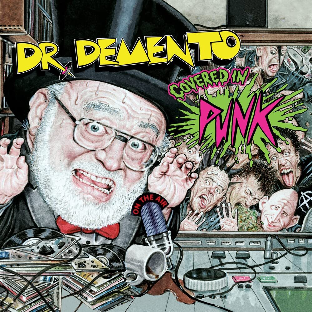 Various Dr. Demento Covered In Punk Neon Pink With Green Splatter **I (Vinyl LP)