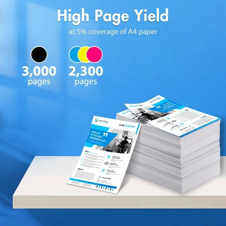 4PK TN229XL TN229 Toner Cartridge For Brother HL-L3280CDW MFC-L3780CDW L8395cdw - Image 2 of 4