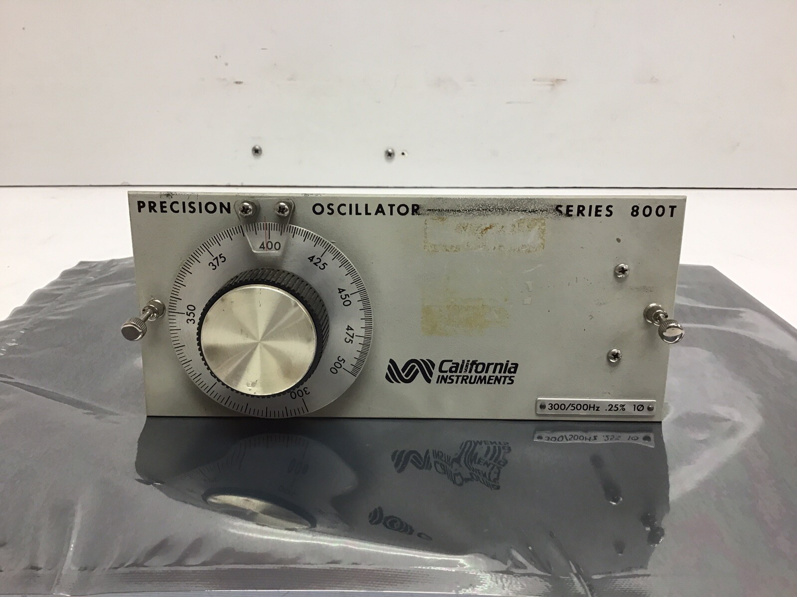 California Instruments 800T-300/500 Series 800T Oscillator Plug-In 300-500Hz