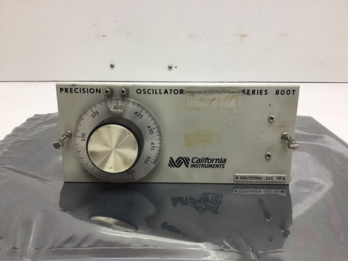 California Instruments 800T-300/500 Series 800T Oscillator Plug-In 300-500Hz
