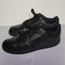 Nike Court Vision Low 'Triple Black' Men's Size 11 Shoes CD5463-002