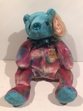 TY Beanie Baby - DECEMBER the Birthday Bear-Error on tag
